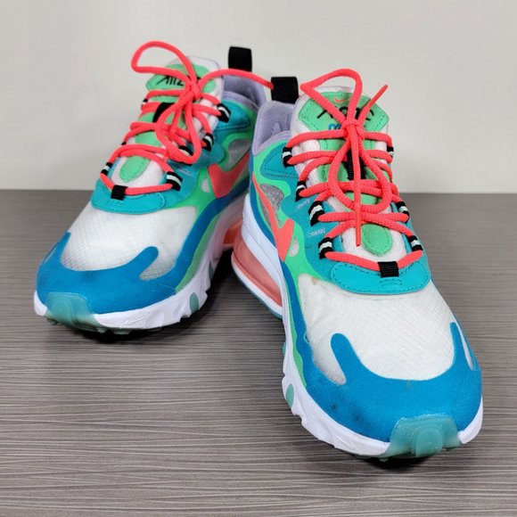 Nike Air Max 270 Electro Green Lagoon, Womens 5.5 - Picture 4 of 11